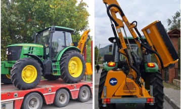 Четири милиони денари за Општина Виница од Министерството за локална самоуправа за набавка на комунална механизација и  опрема