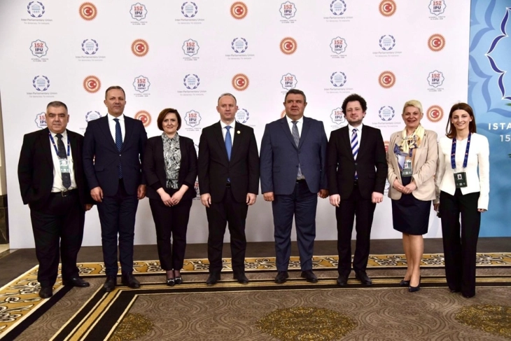 Parliament delegation attends 152nd IPU Assembly in Istanbul