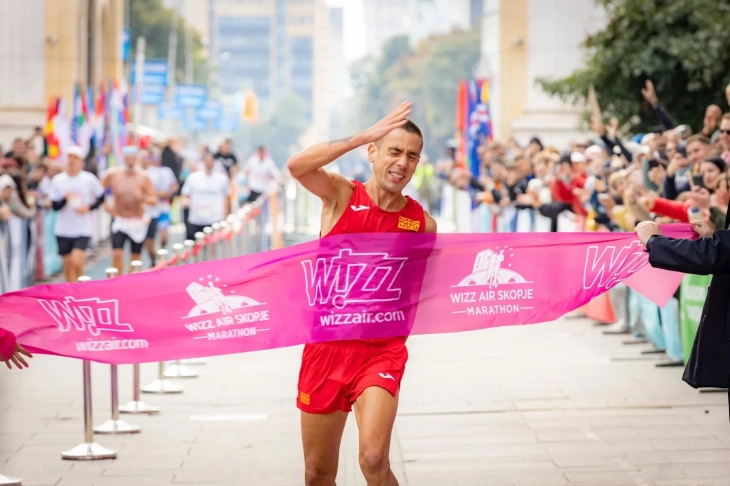 Ивановски втор низ целта на маратонот во Белград