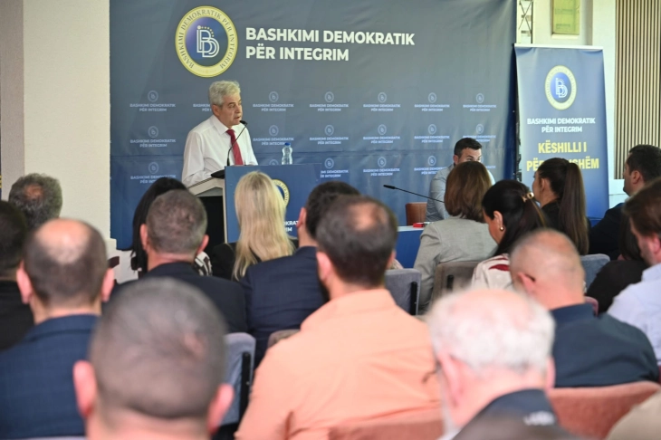 Mbledhje e Këshillit të përgjithshëm të Bashkimi Demokratik për Integrim