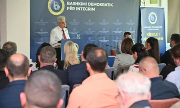 Mbledhje e Këshillit të përgjithshëm të Bashkimi Demokratik për Integrim