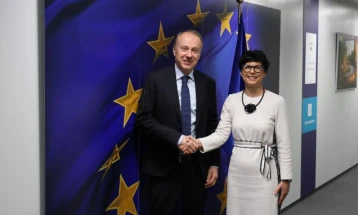 Ректорот на Универзитетот во Белград на средба со Марта Кос во Брисел