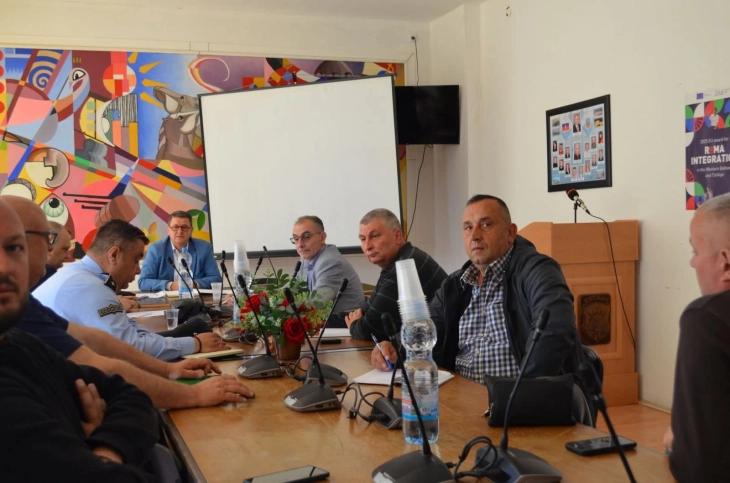 Координативен состанок на градоначалникот на Виница со претставници на Дирекцијата за заштита и спасување