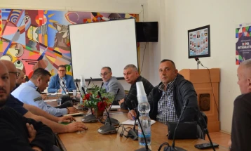 Координативен состанок на градоначалникот на Виница со претставници на Дирекцијата за заштита и спасување