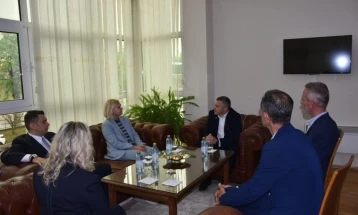 Амбасадорката на Норвешка Кристин Мелсом во посета на Дебар