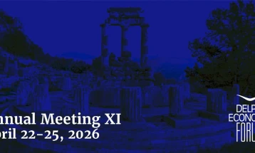 Почнува Делфи економскиот форум во Грција – учествуваат министерката Божиновска и заменик шефот на дипломатијата Димитровски