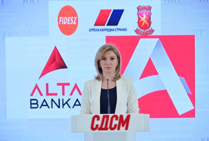 Кузеска: Преку Алта банка и други фирми се подготвува нова шема за финансирање на Алфа ТВ