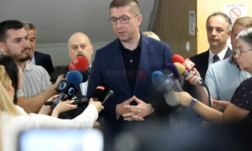 Мицкоски: Макрон и Мерц ни дадоа силен мотив да продолжиме со реформите и да испорачуваме врз основа на заслуги, а не врз основа на билатерални прашања