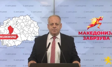Ристески: Го унапредуваме Македонски Брод со проектот „Безбеден сообраќај“, функционална пречистителна станица и современа комунална механизација